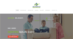 Desktop Screenshot of integratedmoving.com